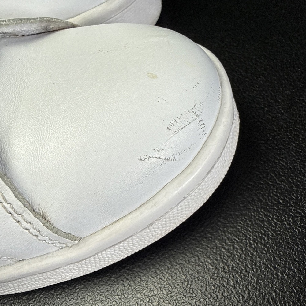 adidas Stan Smith Men's White Green Leather Sneakers Size 8 Breathable - Picture 7 of 10
